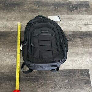 NEW Perry Ellis Black Laptop Backpack M150